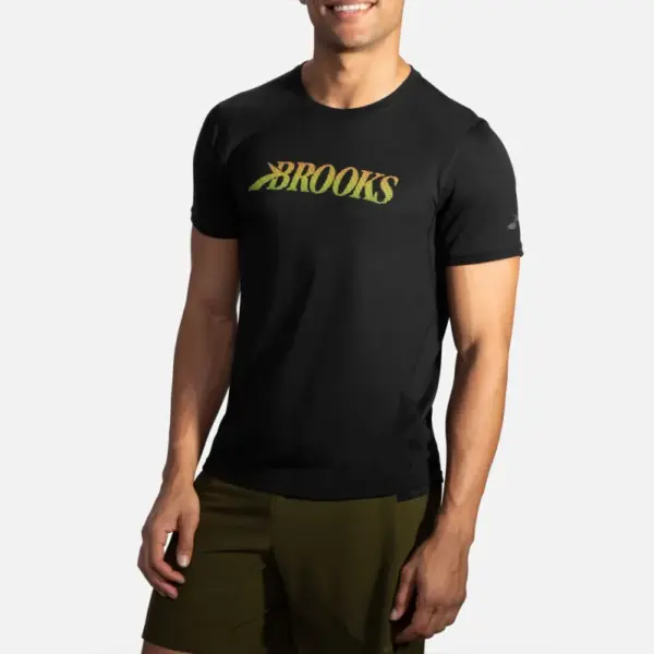 Brooks Distance Graphic Short Sleeve Men's - Image 3