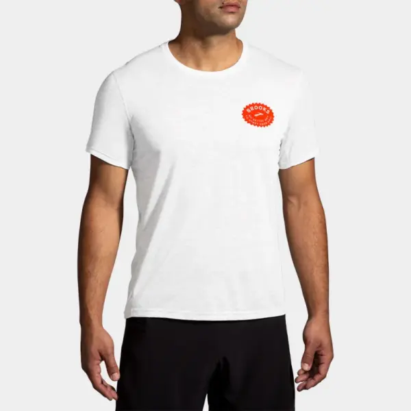 Brooks Distance Graphic Short Sleeve Men's - Image 5
