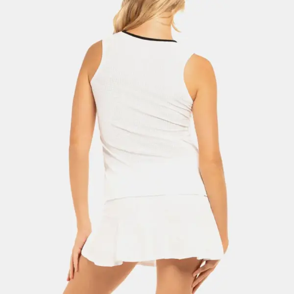 Lucky in Love The Whites Mesh Love Tank Women's - Image 2