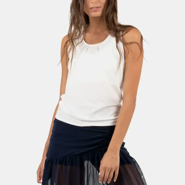 Lucky in Love Tie Back Tank Women's - Image 4