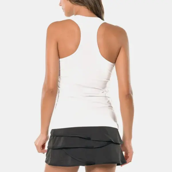 Lucky in Love V-Neck Tank with Bra Women's - Image 4