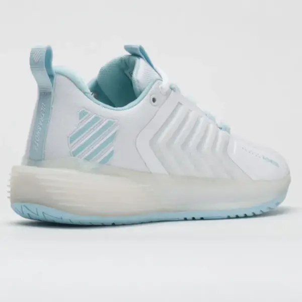 K-Swiss Ultrashot 3 Women's White/Blue Glow - Image 6