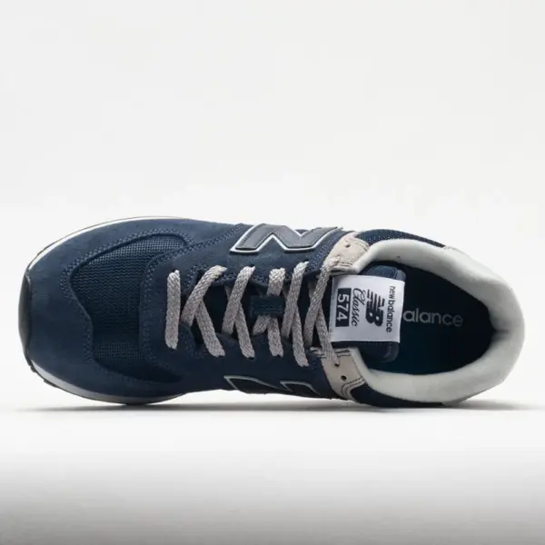 New Balance 574 Core Men's Navy/White - Image 3