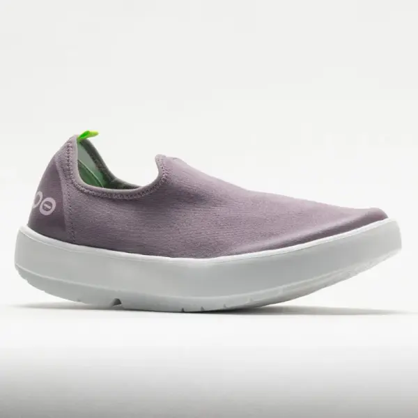 OOFOS OOmg eeZee Women's White/Mauve - Image 5