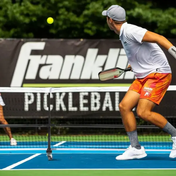 Franklin Official Size Pickleball Net on Wheels - Image 2